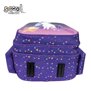 Ghiozdan 3D ergonomic MAGICAL UNICORN - S-COOL, 43x30x22 cm4