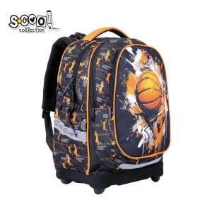 Ghiozdan anatomic BASKETBALL - S-COOL, 39x33x18 cm2
