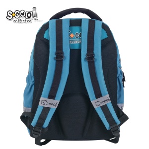Ghiozdan anatomic light BLUE - S-COOL, URBAN, 41x28x17 cm4