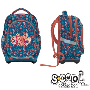 Ghiozdan anatomic LOVE - S-COOL, 42x34x22cm