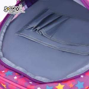 Ghiozdan fete neechipat S-COOL 3D ergonomic Unicorn, 42x30x22 cm9