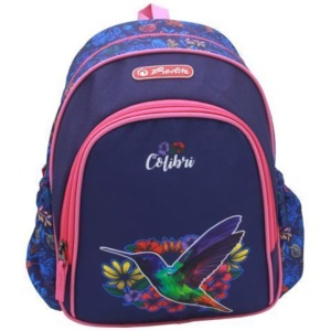 Ghiozdan Herlitz Cool, dimensiune, 31x20x12 cm, motiv Colibri