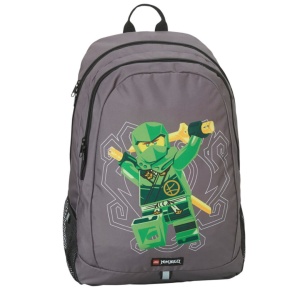 Ghiozdan școală LEGO - design NinjaGo, Green