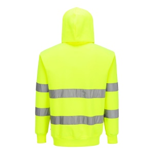 Hanorac reflectorizant cu glugă Portwest ES304 ES1 ESSENTIAL Hi-Vis, tercot 65/35, 300 gr/mp2