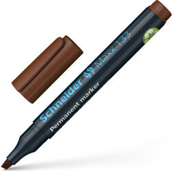 Marker permanent Schneider Maxx 133, vârf tesit 1+4mm4