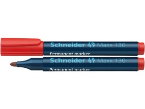 Marker permanent Schneider Maxx130, varf rotund 1-3mm
