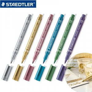 Marker whiteboard Staedtler 8323 Metallic, vârf 1-2 mm