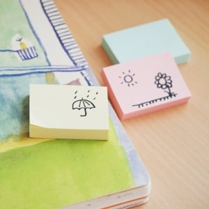 Notes autoadeziv Stick"n 3 culori pastel, 38x51 mm, 12 x 100 file/set3