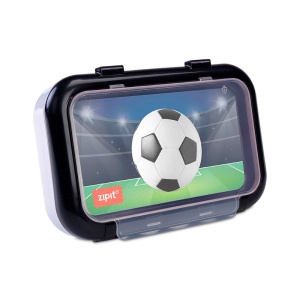 Penar cu fermoar ZIPIT 2 compartimente, Recycled - Soccer Field2