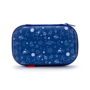 Penar cu fermoar ZIPIT Bubble Top Storage Box - Blue Space5