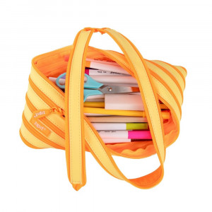 Penar cu fermoar, ZIPIT Candy Jumbo - piersica - Img 3