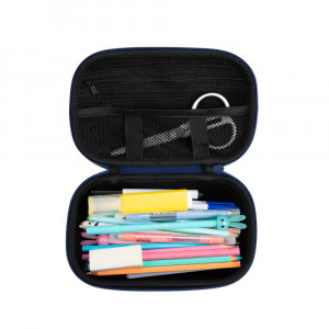 Penar cu fermoar ZIPIT Carbon Storage Box cu buzunar interior- Navy Blue - Img 7