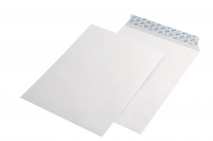 Plic B4 siliconic (250x353mm), alb, 100g/mp