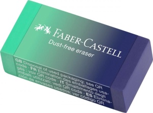 Radieră dust free PVC free Faber-castell Flow