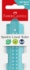 RIGLA 30CM SPARKLE FABER-CASTELL - Img 1