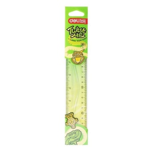 Riglă flexibila color Deli Twist me, 20 cm2