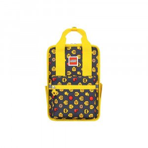 Rucsac Casual LEGO Tribini Fun Small - design Heads and Cup - galben