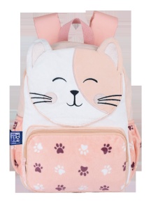 Rucsac grădiniță Oxford Animal Besties, 1 compartiment, 23 x 31 x 12 cm, compatibil format A4, buzunar frontal cu fermoar,  diverse motive (leu, câine, pisică)2