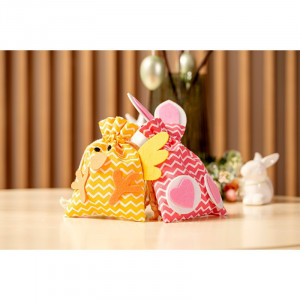 Saculet Iepuras din fetru - Accesorii Craft Daco - Img 2