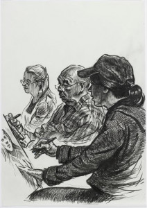 Set 8 markere Faber-castell Pitt artist pen, negru3