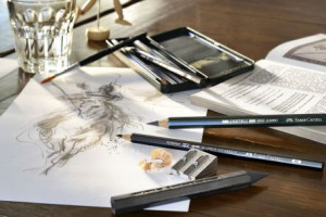 Set creioane grafit Faber-Castell Pitt Monochrome, 11 buc 3