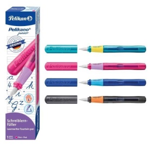Stilou Pelikano Junior, penita A, grip ergonomic, pentru dreptaci, in cutie de carton