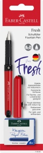 Stilou școlar Faber-castell Vario + 6 cartușe, blister3