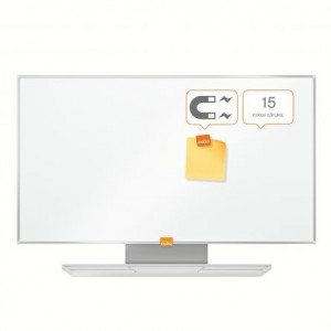 Whiteboard magnetic, ramă aluminiu, 72x41 cm, NOBO Clean
