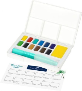 Acuarele Faber-castell Tropical creative studio, 12 culori3