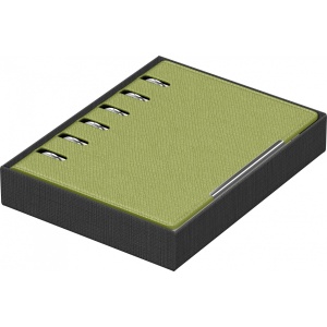 Agendă nedatată Precision Alicante, A6, 190 pagini, 80 g/mp, 6 inele4