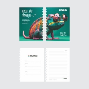 Agendă personalizată, A4 (210x297mm), copertă Mucava