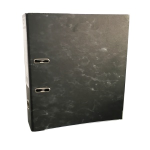 Biblioraft marmorat A4, lățime 7,5 cm, Noki2