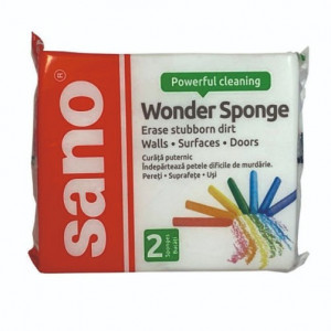 Burete universal magic Sano magic sponge, 2 buc/set