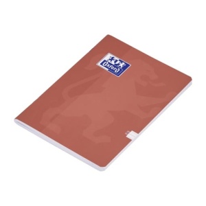 Caiet Oxford A5, 48 file, hârtie Optik 80g/mp, PEFC, copertă plastifiată flexibilă soft touch, margini liniate, colțuri rotunjite, dictando, motiv Touch Trend5