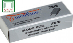 Capse 26/6 Turikan, 5000 buc/cutie