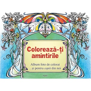 Carte de colorat - Colorează-ți amintirile - RO