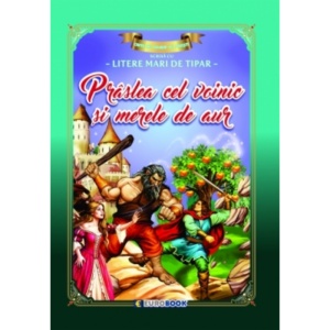 Carte de colorat - Prâslea cel voinic și merele de aur. Carte de colorat cu povești