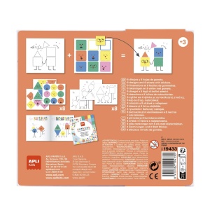 Cutia mea de Stickere – forme geometrice Emoții2