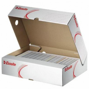 Cutie arhivare orizontală Esselte Standard, carton ondulat, 330 x 80 x 260 mm