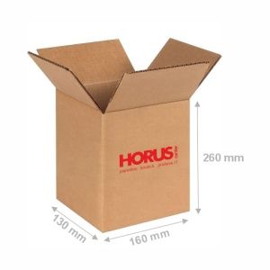 Cutie carton dreaptă 360 GR CO3 (160x130x260mm)2