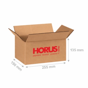 Cutie carton dreaptă 360 GR CO3 (255x190x135mm)2
