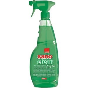Detergent geamuri Sano Clear Green Trigger, 1L