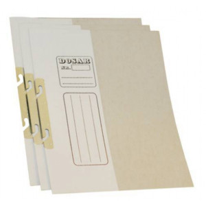 Dosar carton pentru încopciat, 1/2, set 100 bucăți