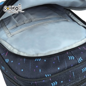 Ghiozdan 3D ergonomic GAME OVER - S-COOL, 43x30x22 cm8