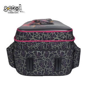 Ghiozdan 3D ergonomic ROAR - S-COOL, 43x30x22 cm4