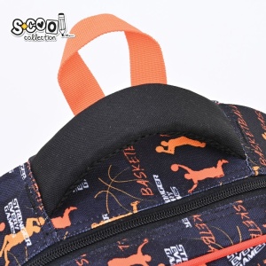 Ghiozdan 3D S-COOL SC2997, 43x30x22 cm, Motiv basketball6