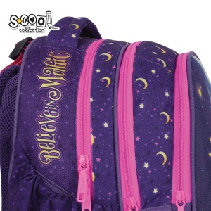 Ghiozdan anatomic BELIEVE IN MAGIC - S-COOL, 39x33x18 cm4
