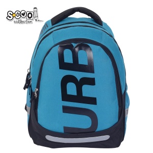Ghiozdan anatomic light BLUE - S-COOL, URBAN, 41x28x17 cm
