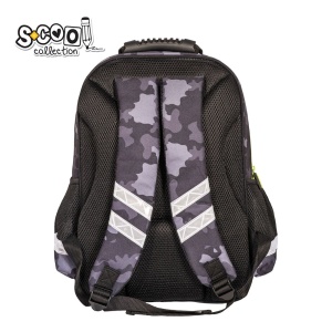 Ghiozdan ergonomic AIR FORCE - S-COOL, 40.5x29x13.5 cm4