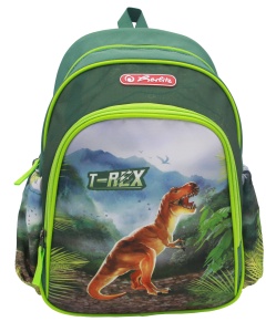 Ghiozdan Herlitz Cool, dimensiune, 31x20x12 cm, motiv T-rex